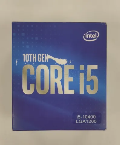 Photo de Processeur Intel Core i5-10400 Comet Lake (2,9Ghz) - SN U3QK045602166 - ID 206806