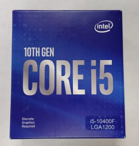 Photo de Processeur Intel Core i5-10400F (4,3 Ghz) LGA 1200 - Sans iGPU - SN U3E97T6200409//X346P251 - ID 213363