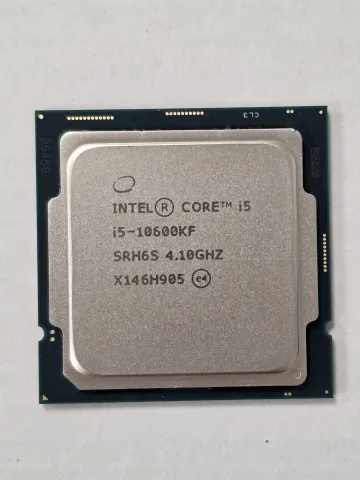 Photo de Processeur Intel Core i5-10600KF (4,8 Ghz) LGA 1200 - Sans iGPU - SN U1FC117805459//X146H905 - ID 211344