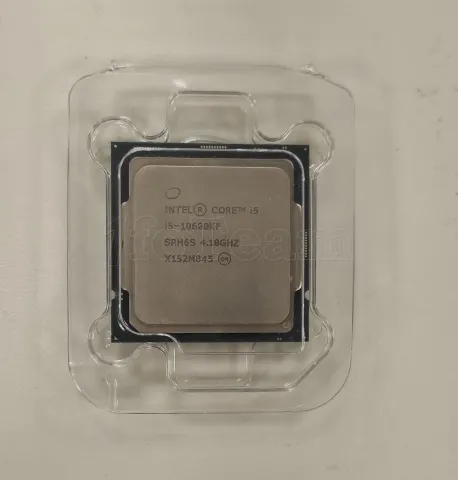 Photo de Processeur Intel Core i5-10600KF Comet Lake (4,1Ghz) (Sans iGPU) - SN U12A1L1104516 - ID 208845