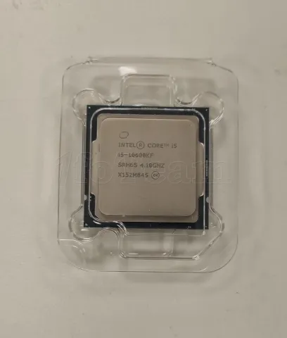 Photo de Processeur Intel Core i5-10600KF Comet Lake (4,1Ghz) (Sans iGPU) - SN U13U2E8701202 - ID 209051