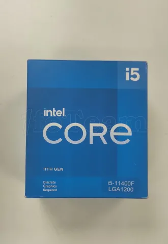 Photo de Processeur Intel Core i5-11400F Rocket Lake (2,6Ghz) (Sans iGPU) - SN U3UQ152100205 - ID 208305