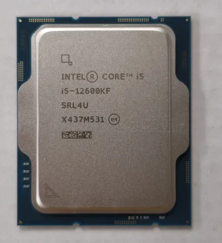 Photo de Processeur Intel Core i5-12600KF (4,9 Ghz) LGA 1700 - Sans iGPU - SN U4J578G304002//X437M531 - ID 213306