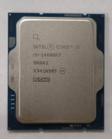 Photo de Processeur Intel Core i5-14600KF (5,3 Ghz) LGA 1700 - Sans iGPU - SN U301J1H304400//X341N505 - ID 213360