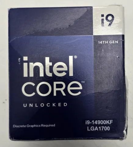 Photo de Processeur Intel Core i9-14900KF (6 Ghz) LGA 1700 - Sans iGPU - SN M4906NL303728//L418E382 - ID 211255