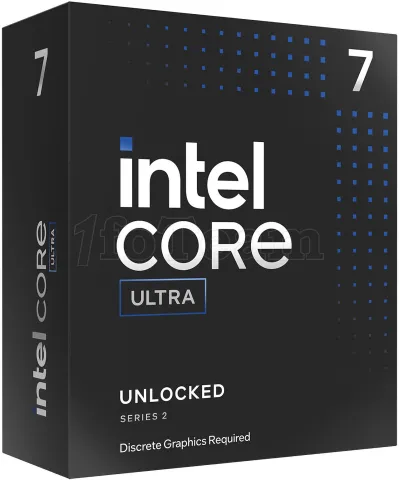 Photo de Processeur Intel Core Ultra 7 265KF Arrow-Lake (5,5Ghz) (Sans iGPU)