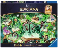 Photo de Puzzle Ravensburger - Disney Lorcana Emeraude (1000 pièces)