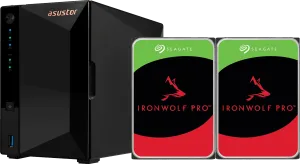 Photo de Asustor AS-3302T 2x8To Ironwolf PRO