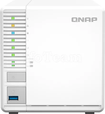 Photo de Serveur NAS Qnap TS-364 8Go - 3 baies (Noir)