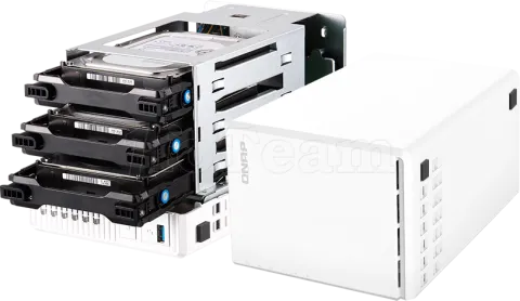 Photo de Serveur NAS Qnap TS-364 8Go - 3 baies (Noir)