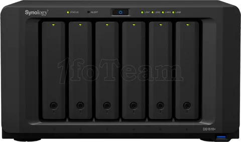 Photo de Serveur NAS Synology DS-1618+ (4 Go RAM)