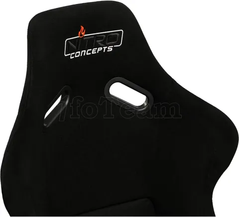 Photo de Siège de jeu Nitro Concepts R300 pour Sim Racing (Noir)