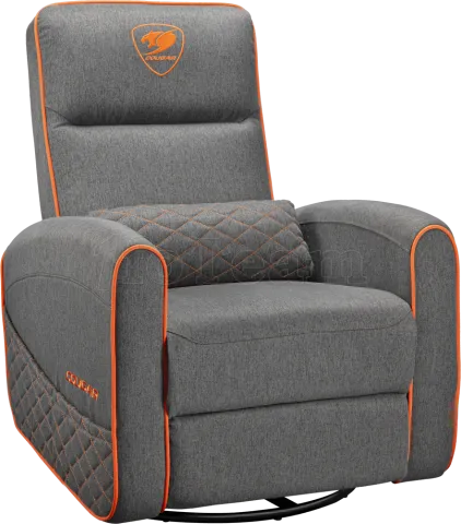 Photo de Sofa Cougar Fidom (Gris/Orange)