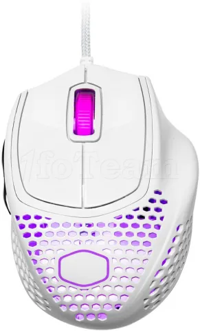 Photo de Souris filaire Gamer Cooler Master MasterMouse MM720 RGB (Blanc Brillant)