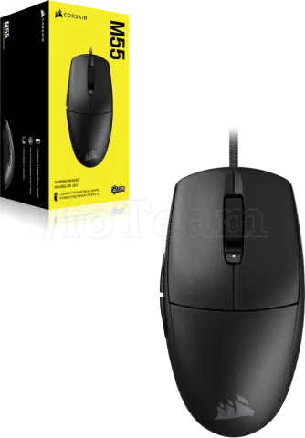 Photo de Souris filaire Gamer Corsair M55 (Noir)