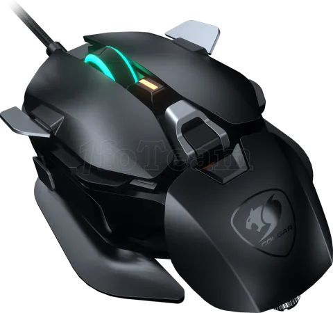 Photo de Souris filaire Gamer Cougar DualBlader (Noir)