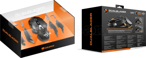 Photo de Souris filaire Gamer Cougar DualBlader (Noir)