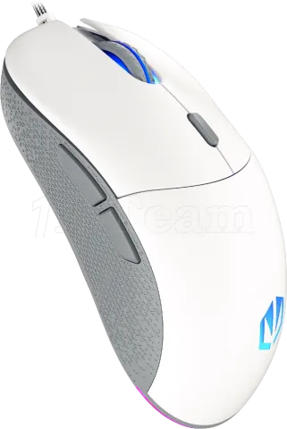 Photo de Souris filaire Gamer Endorfy Gem Onyx RGB (Blanc)