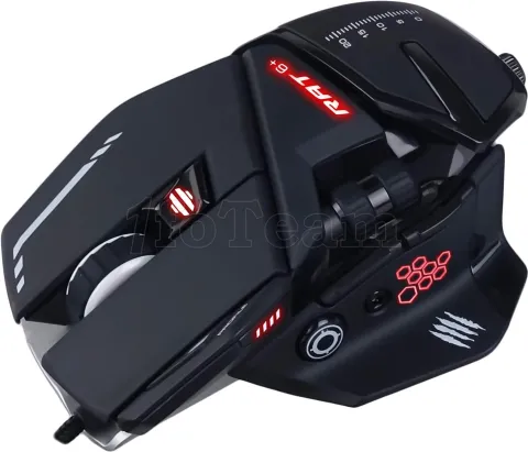 Photo de Souris filaire Gamer Mad Catz Rat 6+ (Noir)