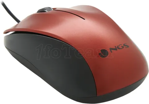 Photo de Souris filaire NGS Crew (Rouge)