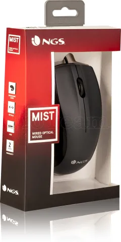 Photo de Souris filaire NGS Mist (Noir)