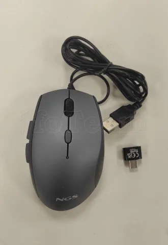 Photo de Souris filaire NGS Moth (Noir/Gris) - ID 208850