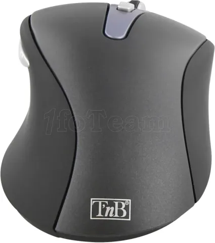 Photo de Souris sans fil ergonomique T'nB Office (Noir)