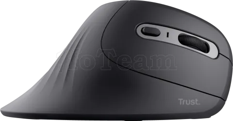 Photo de Souris sans fil ergonomique Trust pour droitier Verto (Noir)