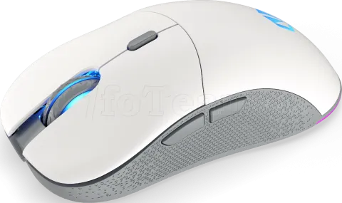 Photo de Souris sans fil Gamer Endorfy Gem Plus Onyx RGB (Blanc)