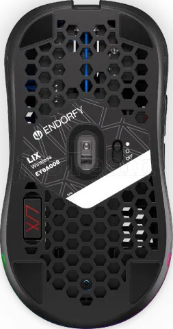 Photo de Souris sans fil Gamer Endorfy Lix RGB (Noir)