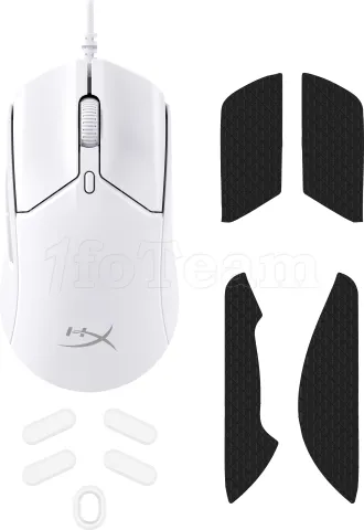 Photo de Souris sans fil Gamer HyperX Pulsefire Haste 2.0 (Blanc)