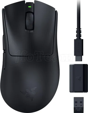 Photo de Souris sans fil Gamer Razer Deathadder V3 Hyperspeed (Noir)