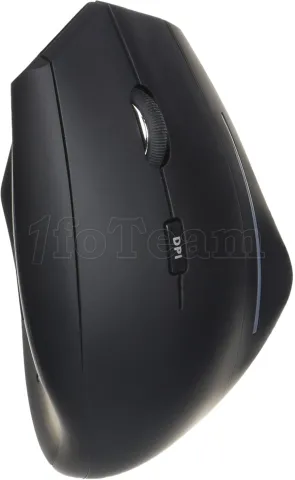 Photo de Souris sans fil T'nB Ergo Verticale pour droitier (Noir)