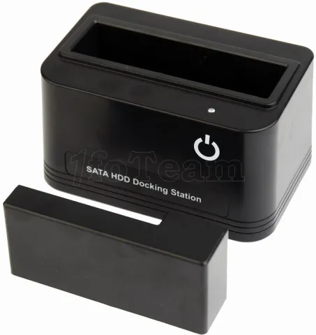 Photo de Station d'accueil USB 3.2 Gembird pour 1x disque dur 2,5" ou 3,5" (Noir)