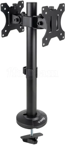 Photo de Support double-écran à fixer Tooq DB1132TN 32" (8kg max) (Noir)