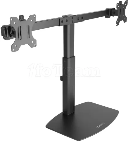 Photo de Support Double écran à poser Tooq DB1727TN de 17" à 27" (12kg max) (Noir)