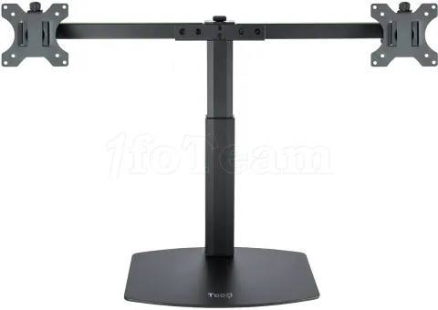 Photo de Support Double écran à poser Tooq DB1727TN de 17" à 27" (12kg max) (Noir)