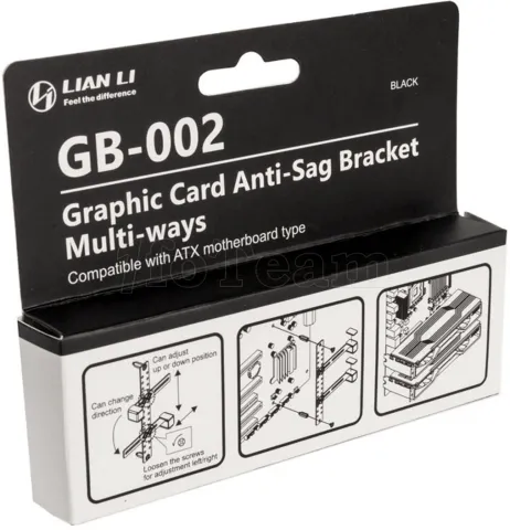 Photo de Support Lian-Li GB-002 pour cartes graphiques (Noir)