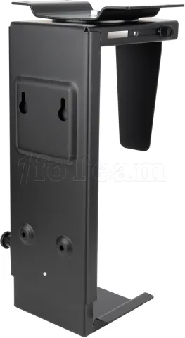 Photo de Support ordinateur/PC suspendu sous table TooQ TQMUD011 (10kg max) (Noir)