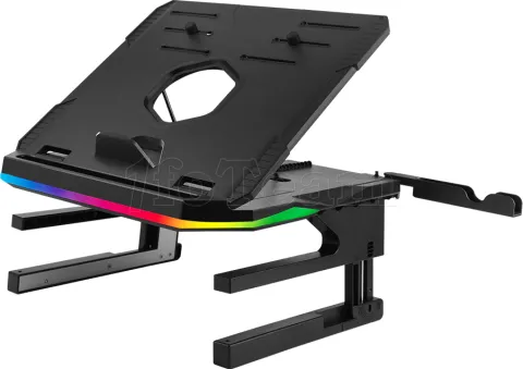 Photo de Support réhausseur Enermax Rotatable Tank Stand RGB (Noir)