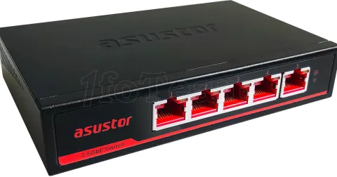 Photo de Switch réseau ethernet 2,5Gbit/s Asustor Switch'nstor ASW205T - 5 ports