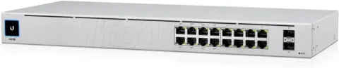 Photo de Switch réseau ethernet Gigabit Ubiquiti UniFi USW-16-POE - 16 ports : 8x PoE + 2x SFP