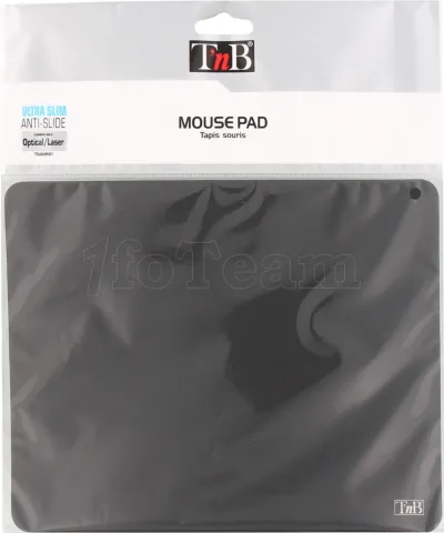 Photo de Tapis de souris T'nB Antimicrobien (Noir)