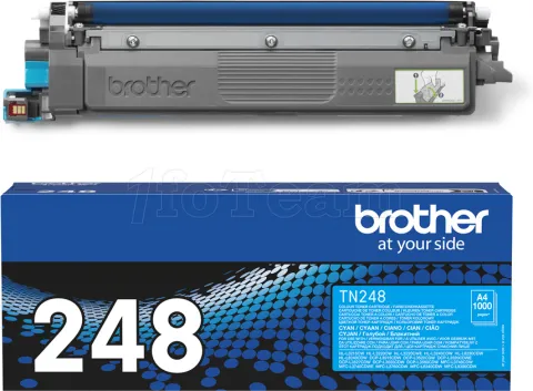 Photo de Toner Cyan Brother TN-248 - 1000 pages