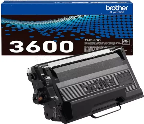 Photo de Toner Noir Brother TN-3600 - 3000 pages