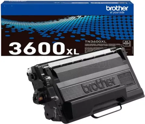 Photo de Toner Noir Brother TN-3600 XL - 6000 pages