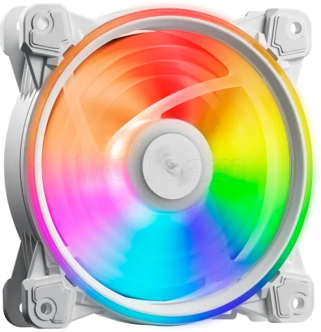 Photo de Ventilateur de boitier Adata XPG Hurricane RGB - 12cm (Blanc)