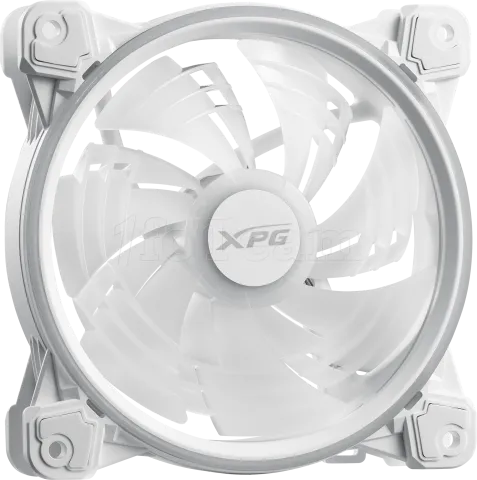 Photo de Ventilateur de boitier Adata XPG Hurricane RGB - 12cm (Blanc)