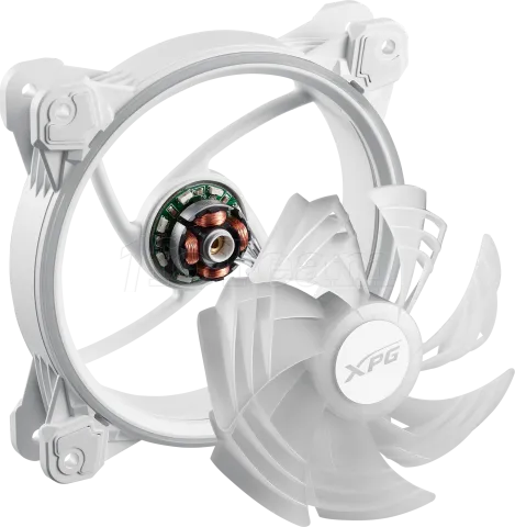 Photo de Ventilateur de boitier Adata XPG Hurricane RGB - 12cm (Blanc)