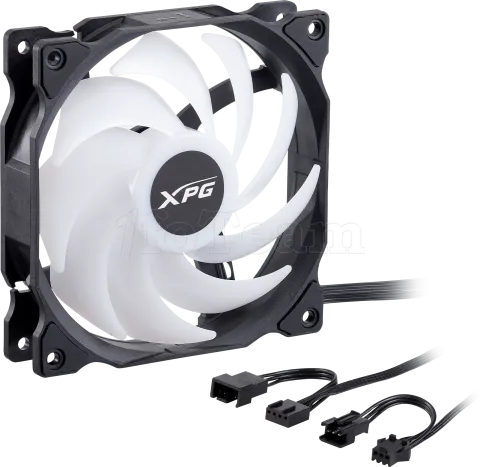 Photo de Ventilateur de boitier Adata XPG Vento RGB - 12cm (Blanc)